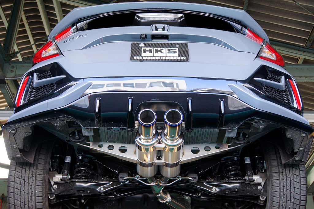 HKS Hi-Power SPEC-L2 Exhaust 2017+ Honda Civic Hatchback Sport