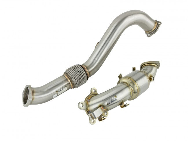 Skunk2 76mm Alpha Downpipe / Front Pipe Combo w/ CAT 2016+ Honda Civic 1.5T