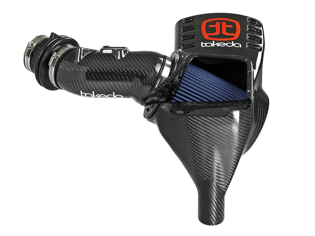 aFe POWER Takeda Black Series Momentum Carbon Fiber Cold Air Intake System 17+ Honda Civic Type R