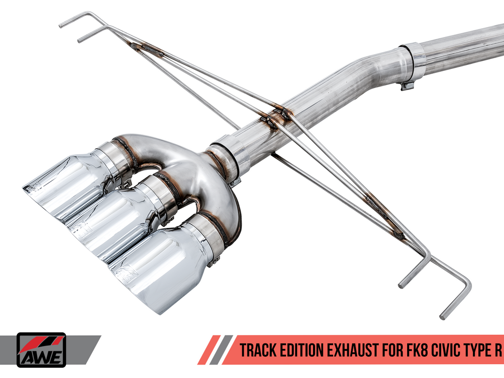 AWE Tuning TRACK Edition Exhaust 2017+ Honda Civic Type-R
