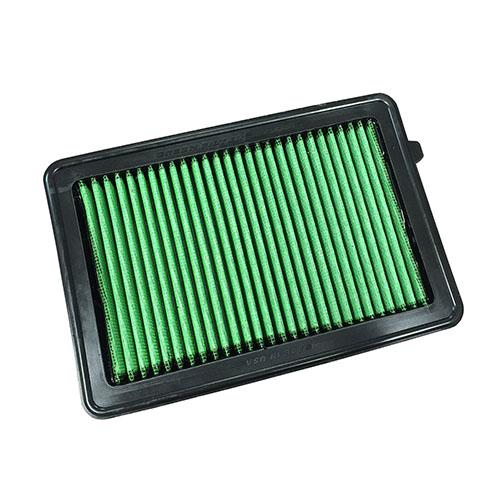 Green Filter Panel Air Filter 2017+ Honda Civic Type R