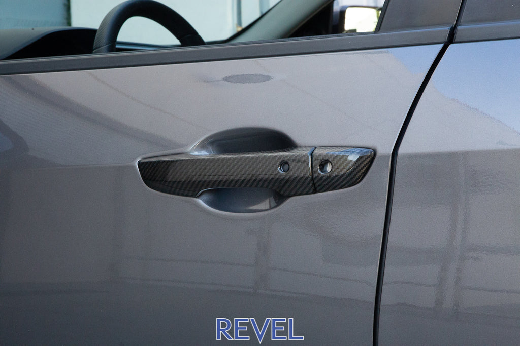 Revel GT Dry Carbon Door Handle Cover Set 2016+ Honda Civic (Exc Coupe)
