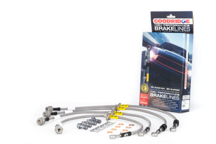 Goodridge Stainless Steel Brake Line Kit 2017+ Honda Civic Si