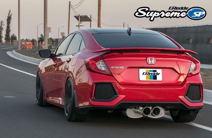 GReddy Supreme SP Exhaust 2017+ Honda Civic Si Sedan