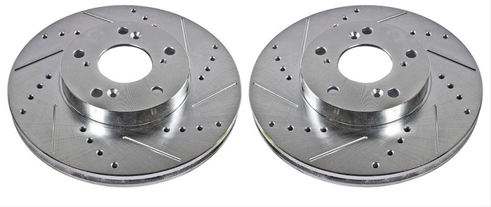 PowerStop Evolution Drilled & Slotted Rotors 2016+ Civic (Exc Si)