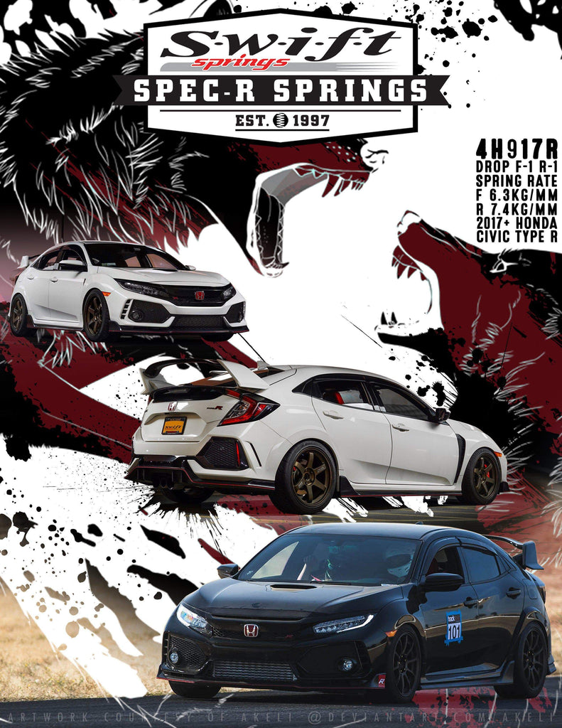 Swift Spec-R Sport Springs 2017+ Honda Civic Type R